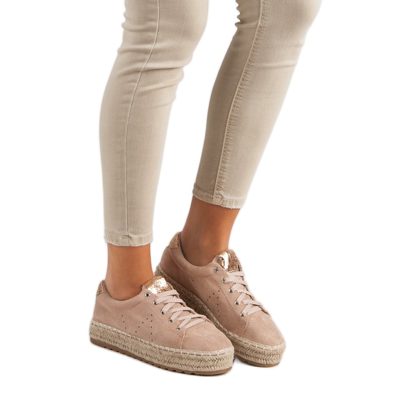 Seastar Gebundene Espadrilles rosa 2