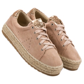 Seastar Gebundene Espadrilles rosa 1
