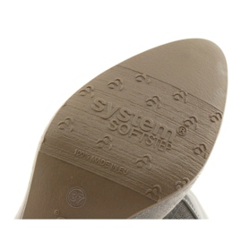 Arka Arche Pumps Frauen Leder flexible Sohle 5137 Grau 6