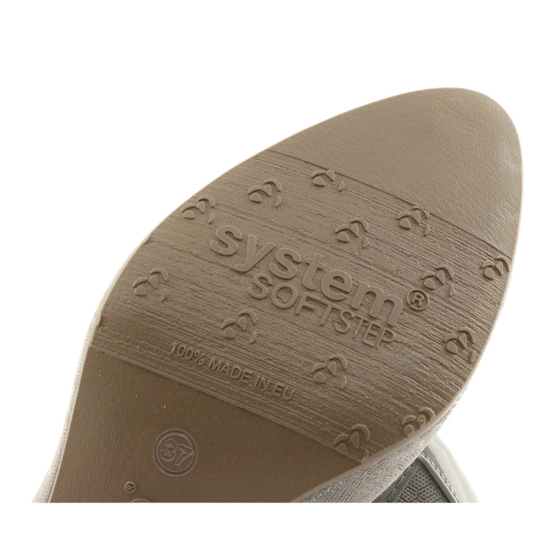 Arka Arche Pumps Frauen Leder flexible Sohle 5137 Grau 6