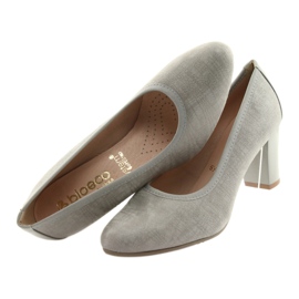 Arka Arche Pumps Frauen Leder flexible Sohle 5137 Grau 5