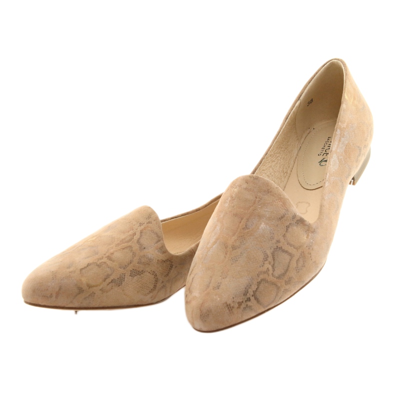 Lordsy Ballerinas für Damen Leder Caprice 24203 beige 3