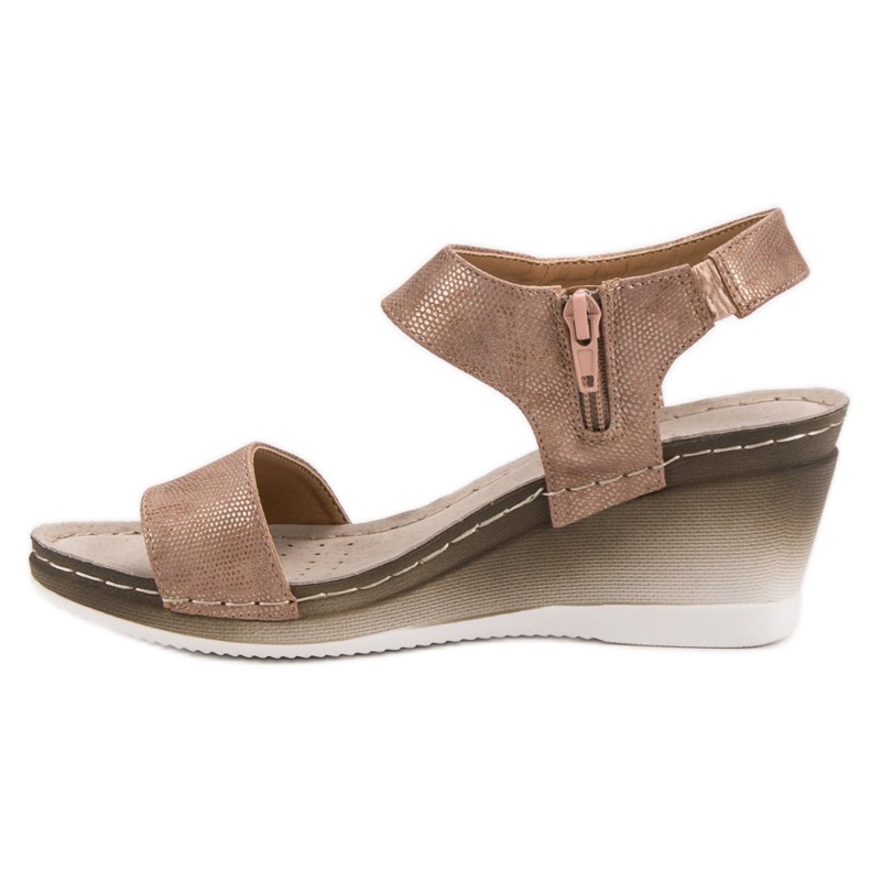 VINCEZA Keilsandalen rosa 2