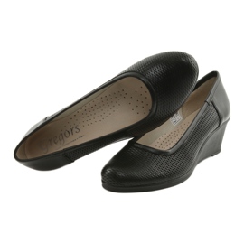 Schuhe für Damen Keil Gregors 763 schwarz 5