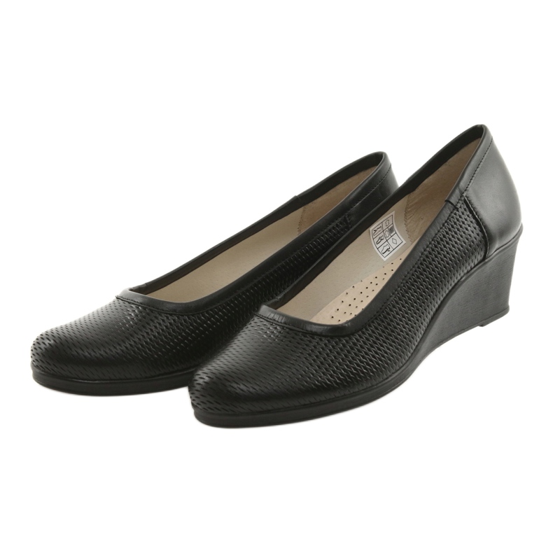 Schuhe für Damen Keil Gregors 763 schwarz 3