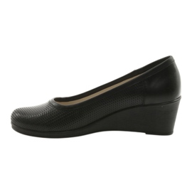 Schuhe für Damen Keil Gregors 763 schwarz 2