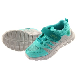 Befado Kinderschuhe bis 23 cm 516X027 grau grün 5