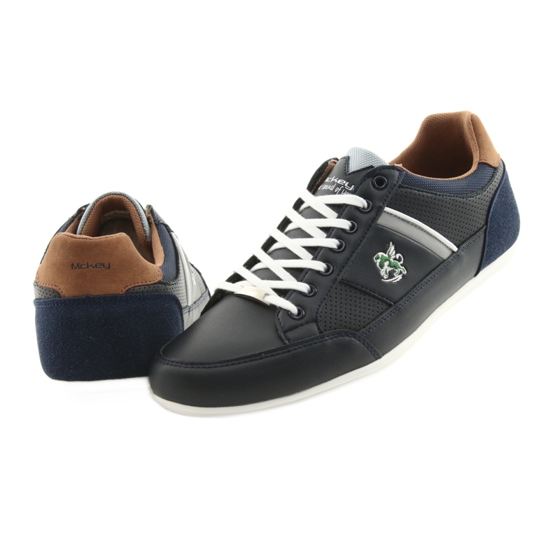 Mckey 901 marineblaue Herren Sportschuhe 4