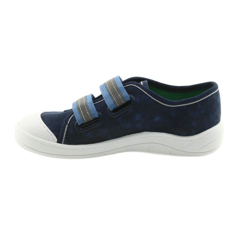 Befado Kinderturnschuhe 672X063 Ball blau marineblau 2