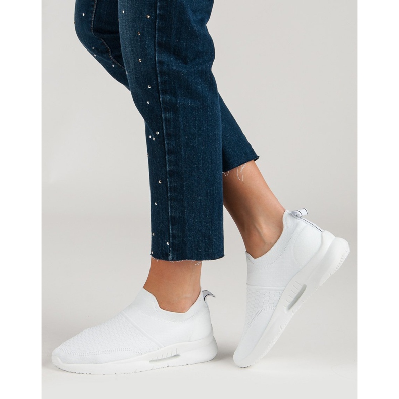 Textile Sportschuhe weiß 1