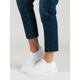 Textile Sportschuhe weiß 2