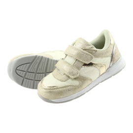 American Club Amerikanische Sportkinderschuhe ES25 Zloty/Beige golden 5