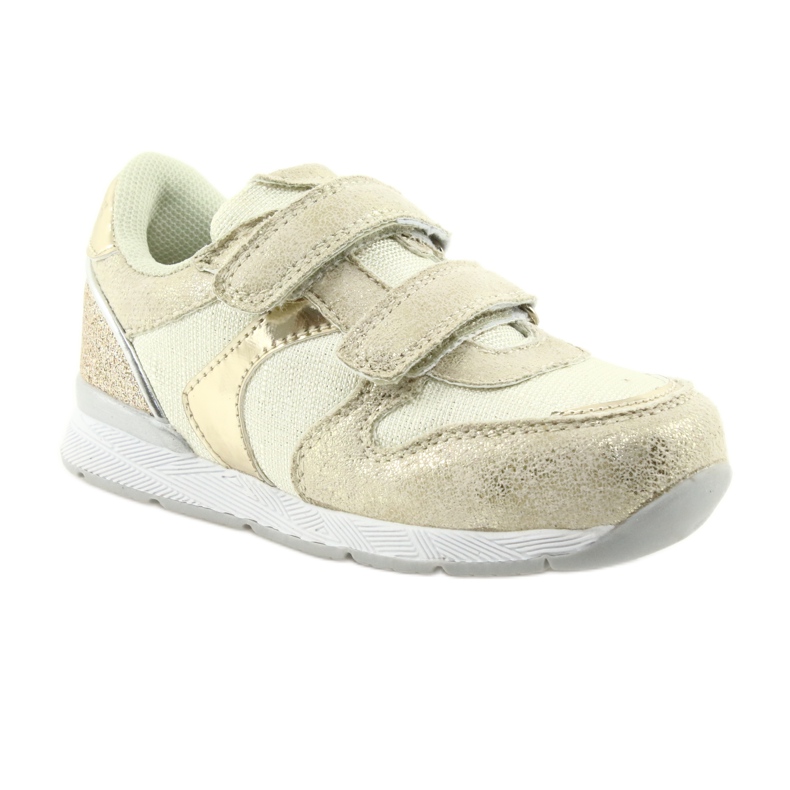 American Club Amerikanische Sportkinderschuhe ES25 Zloty/Beige golden 1
