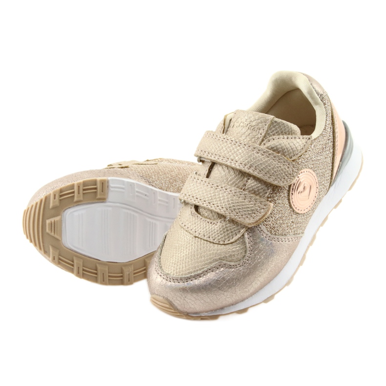 American Club ES26 goldene Turnschuhe 6
