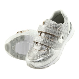 American Club ES26 silberne Sportschuhe grau 10