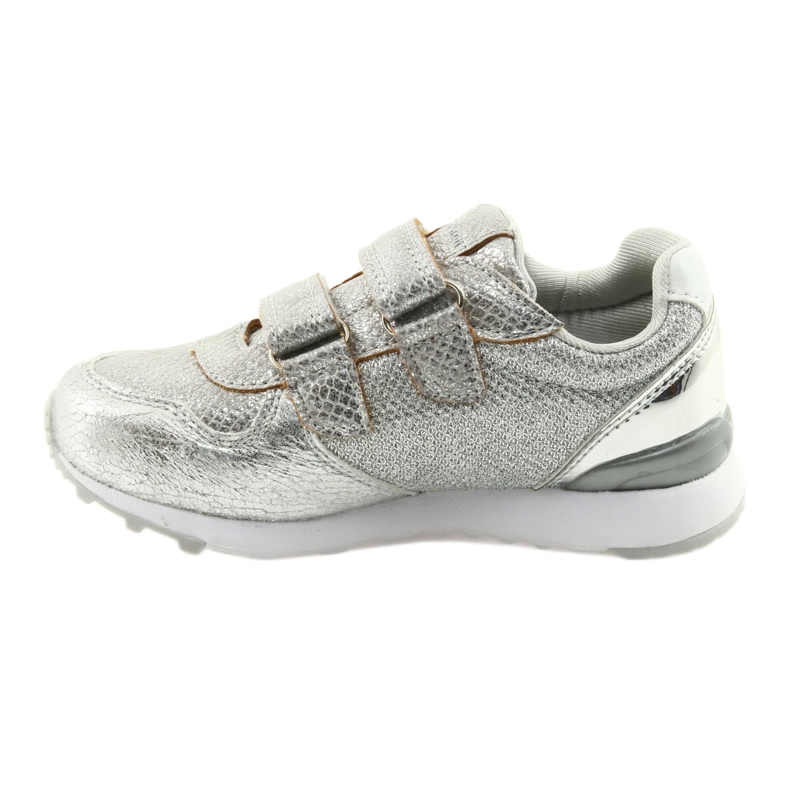 American Club ES26 silberne Sportschuhe grau 5