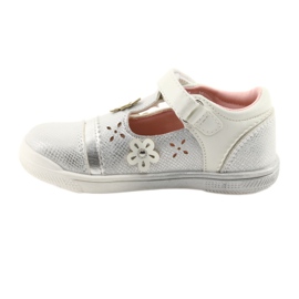 American Club GC20 Ballerinas mit Blumenmädchen weiß grau 2