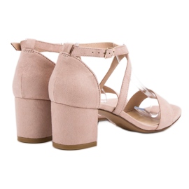 Seastar Wildledersandalen auf einer Bar braun 2