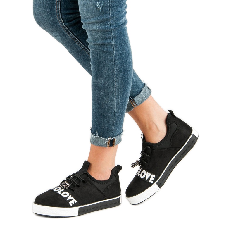 Bestelle Love Slip-On Sportschuhe schwarz 2