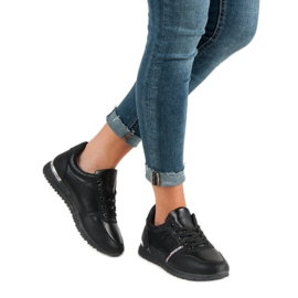 Jumex Schwarze Sportschuhe 2