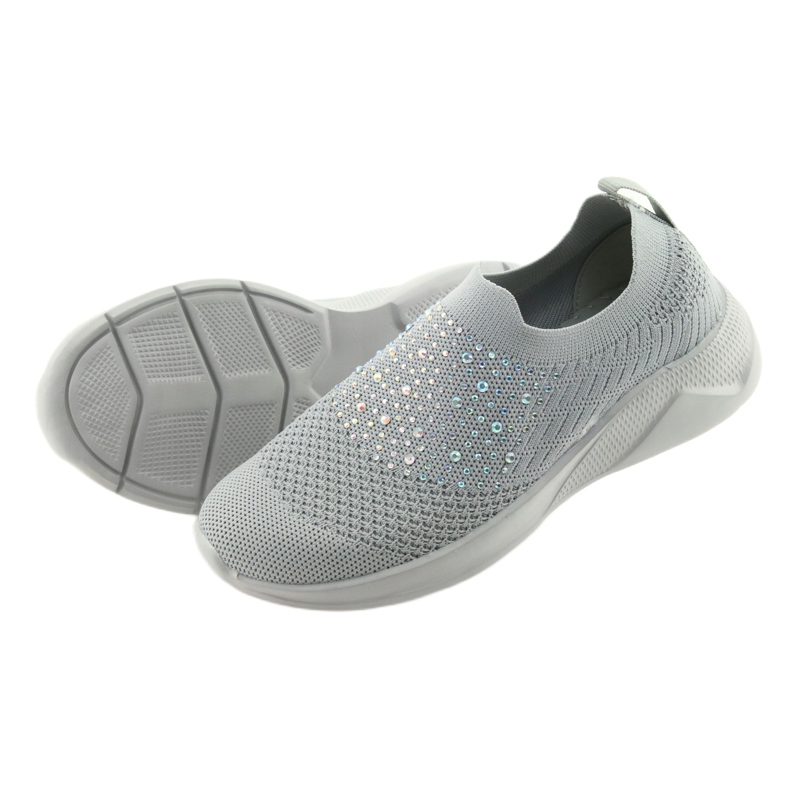 Sportliche Mädchen American Club AD10 grau 5