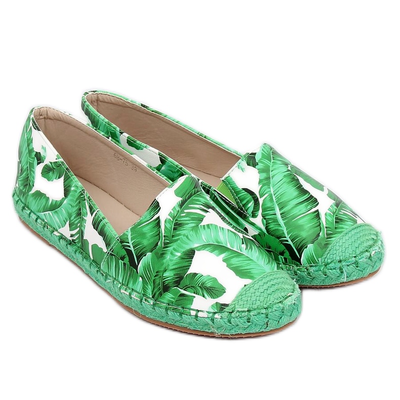 Grüne Damen Espadrilles 68-75 Grün 2