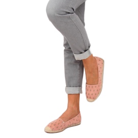 Espadrilles mit Ananas rosa 68-82 Rosa 1