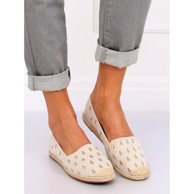 Espadrilles mit Ananas beige 68-82 Beige 2