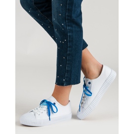 Yes Mile Modische weiße Turnschuhe 2