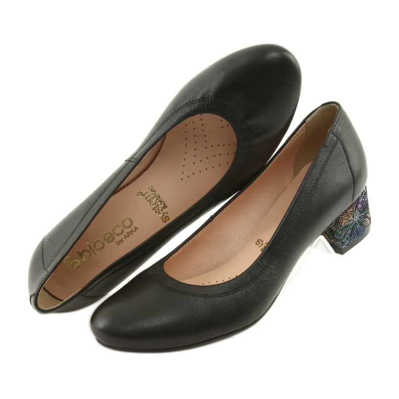 Arka Frauenlederpumpen schwarz 5627 4