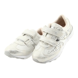 Sport Mädchen American Club ES19 silber weiß grau 3