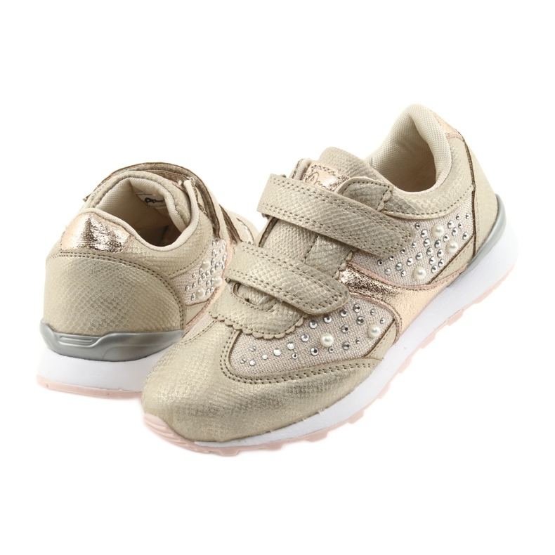 Sport Mädchen American Club ES19 gold golden 4