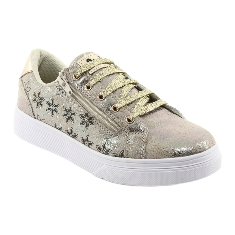 American Club ES13 Gold-Slider für Mädchen schwarz gelb 1