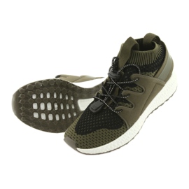 Befado Kinderschuhe bis 23 cm 516Y028 schwarz grün 5