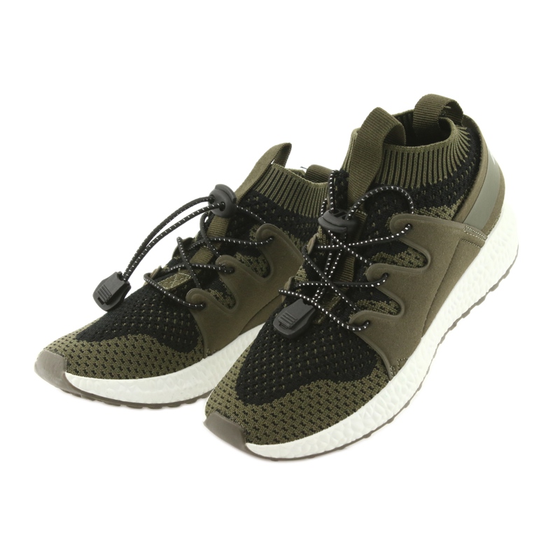 Befado Kinderschuhe bis 23 cm 516Y028 schwarz grün 3