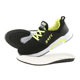 Bartek 55110 Schwarze Sportschuhe zum Hineinschlüpfen gelb 5