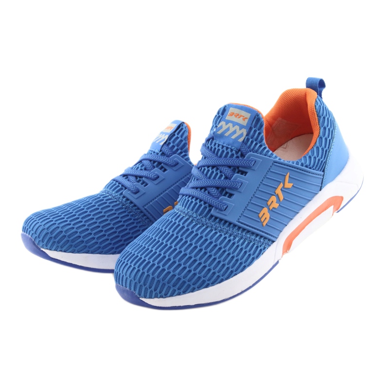 Bartek 58110 Blaue Sportschuhe zum Hineinschlüpfen orange 3