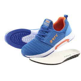 Bartek 55110 Blaue Sportschuhe zum Hineinschlüpfen orange 5