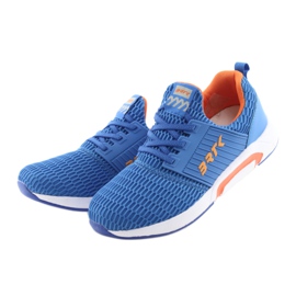 Bartek 55110 Blaue Sportschuhe zum Hineinschlüpfen orange 3