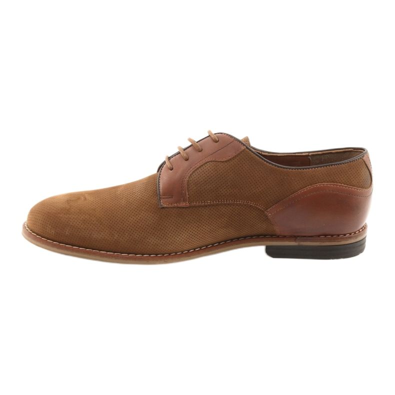 Badura Herren Schuhe lässig 3687 Brown braun 2