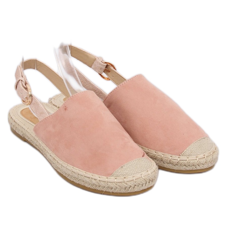 Espadrilles mit offenem Absatz pink HH-119 Pink rosa 2