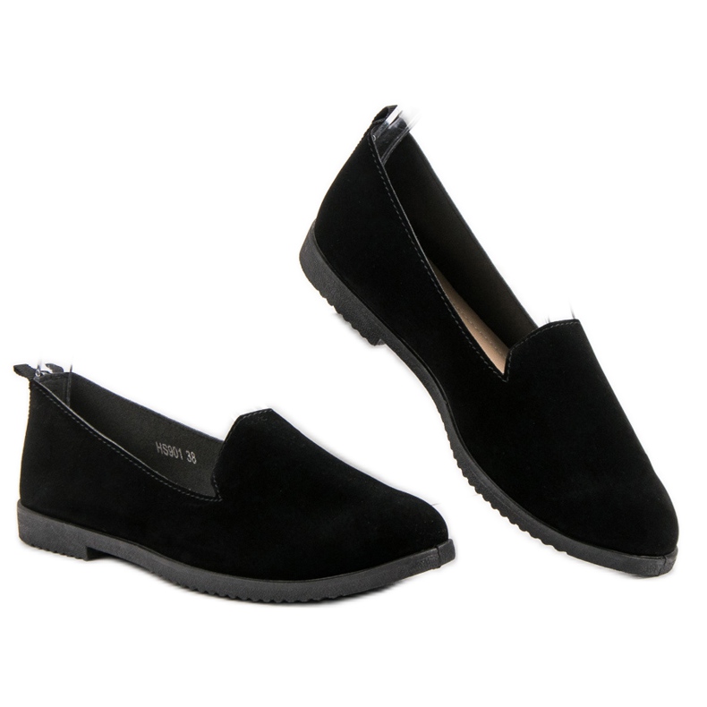 Slip-On-Schuhe für Damen schwarz 1