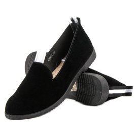 Slip-On-Schuhe für Damen schwarz 2