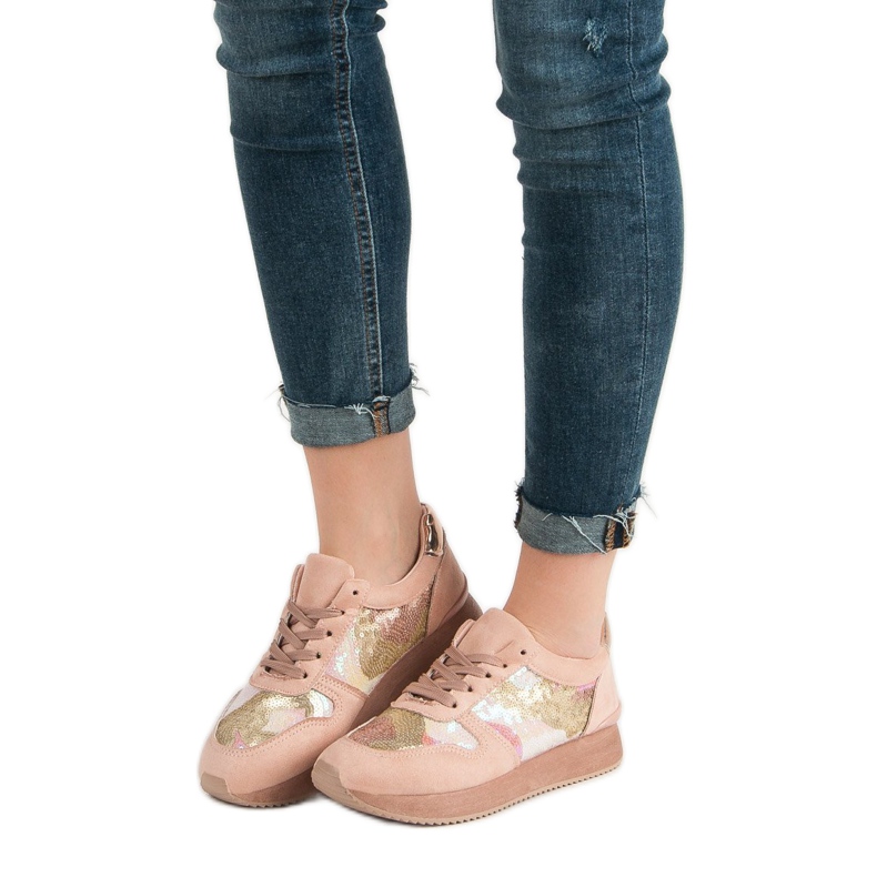 Seastar Sportschuhe mit Pailletten rosa 2