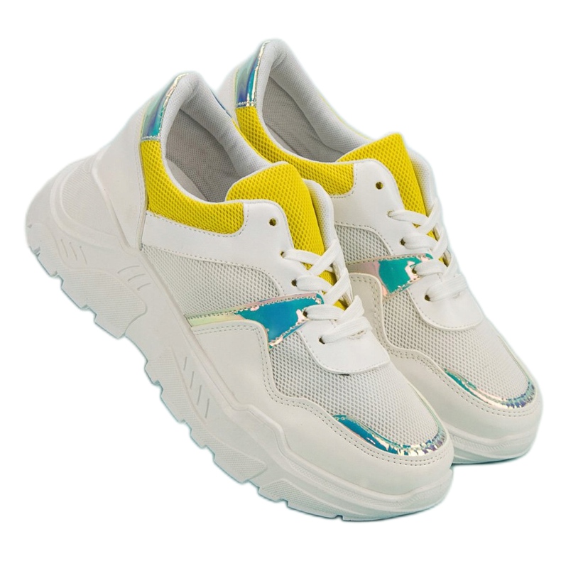 SHELOVET Bequeme Sneaker weiß 2