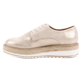 Clowse Goldene Espadrilles 1