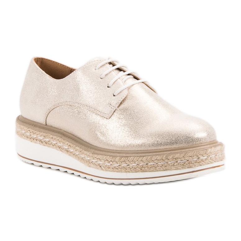 Clowse Goldene Espadrilles 2