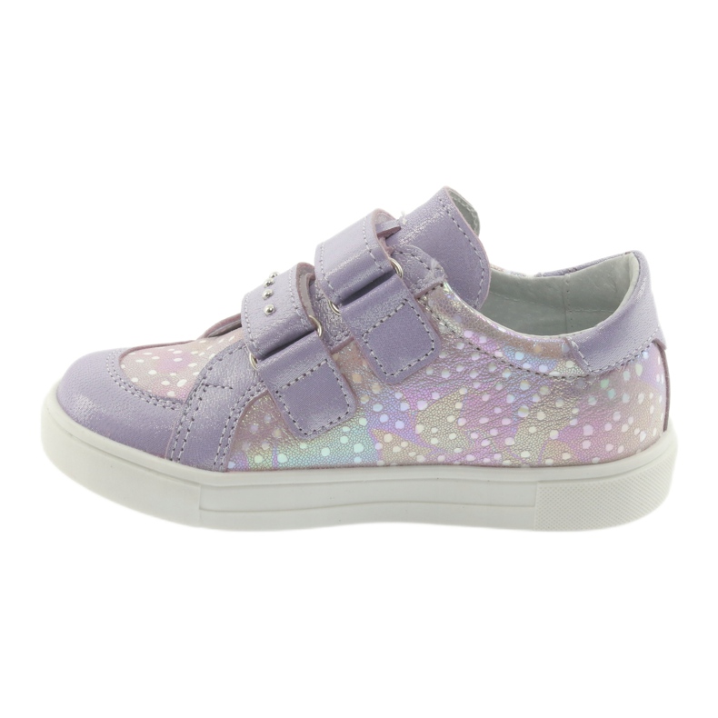 Klettschuhe Ren But 3229 hellviolett lila grau gelb 2