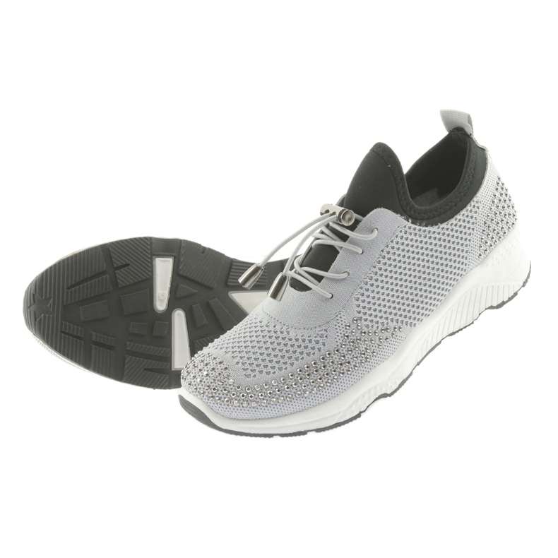 DK Frauen Sport FS19 mit grauen Zirkonen schwarz 5