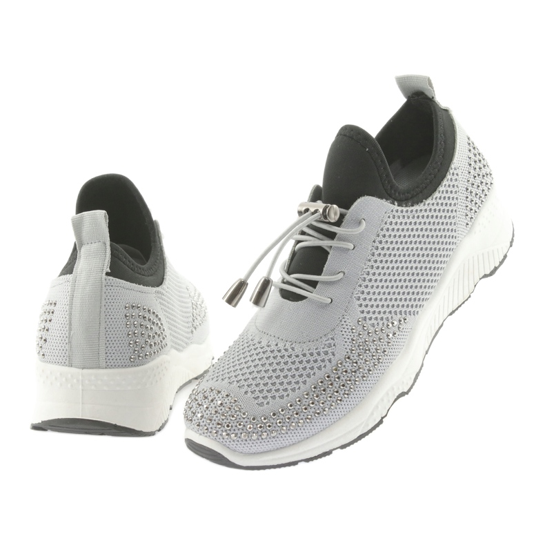 DK Frauen Sport FS19 mit grauen Zirkonen schwarz 4